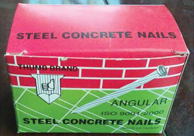 Holder Steel Nails 